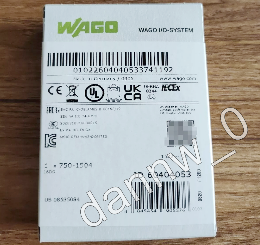 new 1PC  In Box WAGO 750-1504 Analog Input Module WAGO