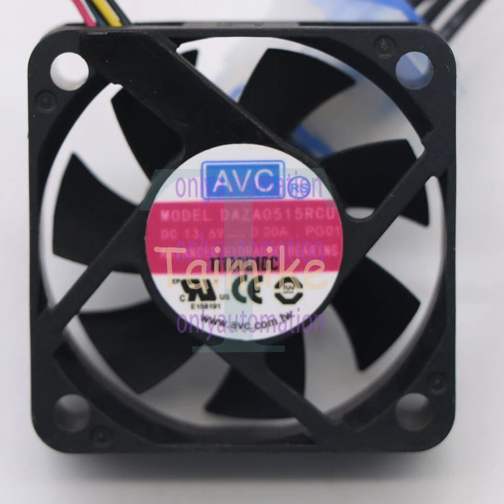 1Pcs 13.6V 0.20A 4-wire plug 5015 waterproof cooling fan DAZA0515RCU