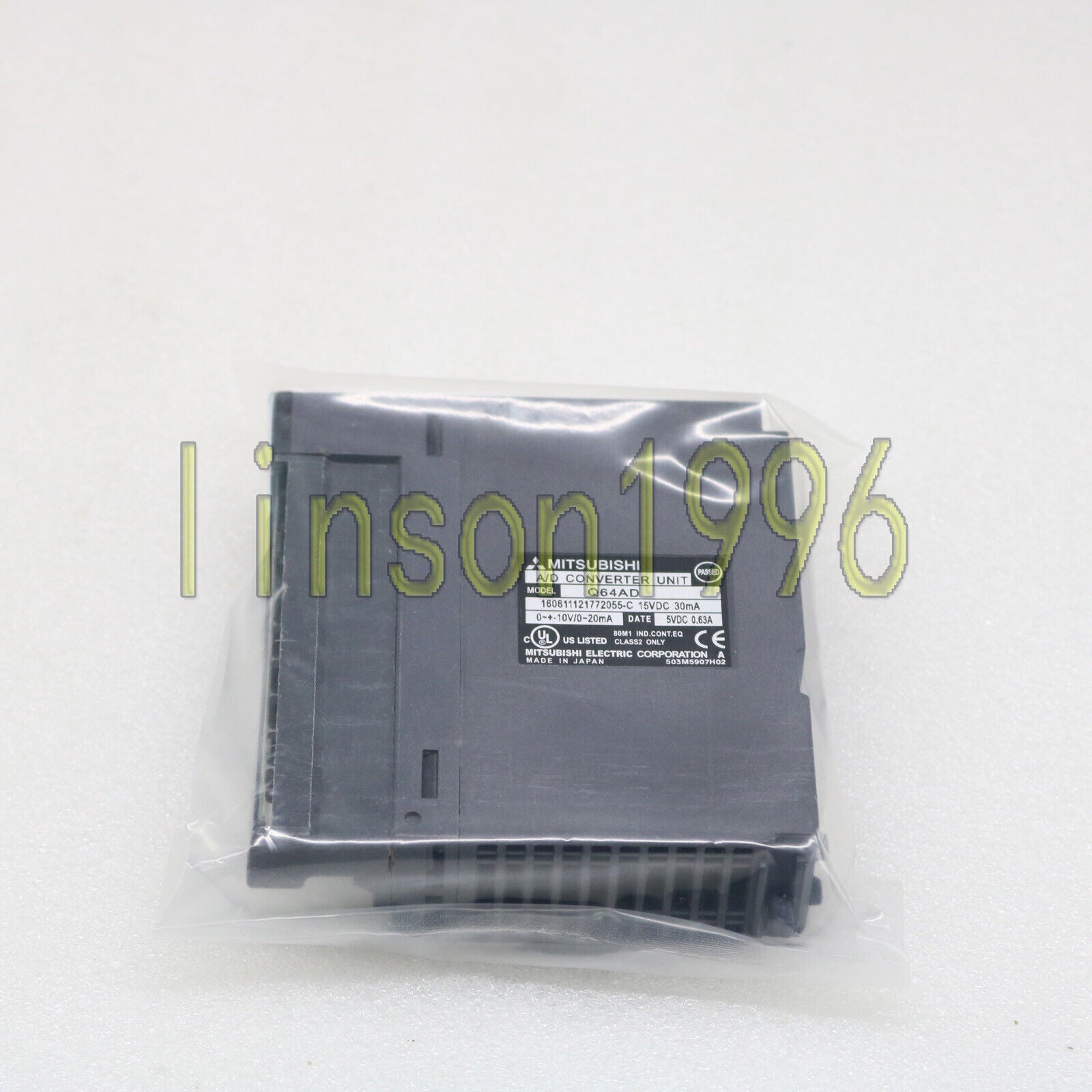 1PC Mitsubishi Q64AD PLC Module - MITSUBISHI