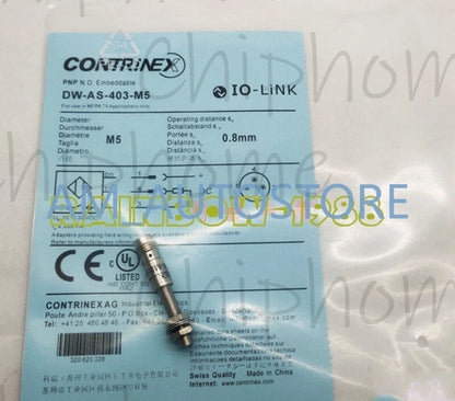 DW-AS-603-M5 FOR Small Proximity Switch Threaded Inductive 24V Sensor Contrinex