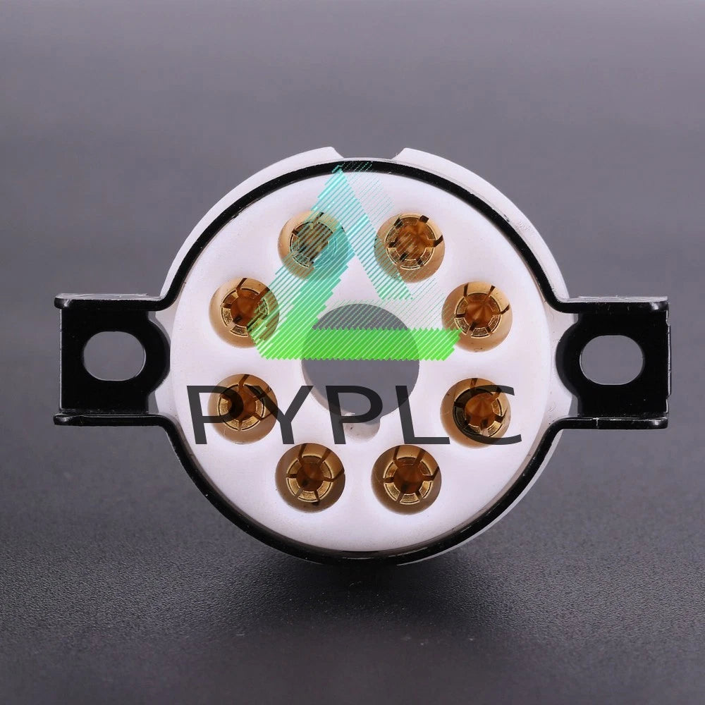 2PCS EIZZ 8PIN Tube Socket Valve Base For EL34 5AR4 6550 6V6 6SN7 KT88 HIFI