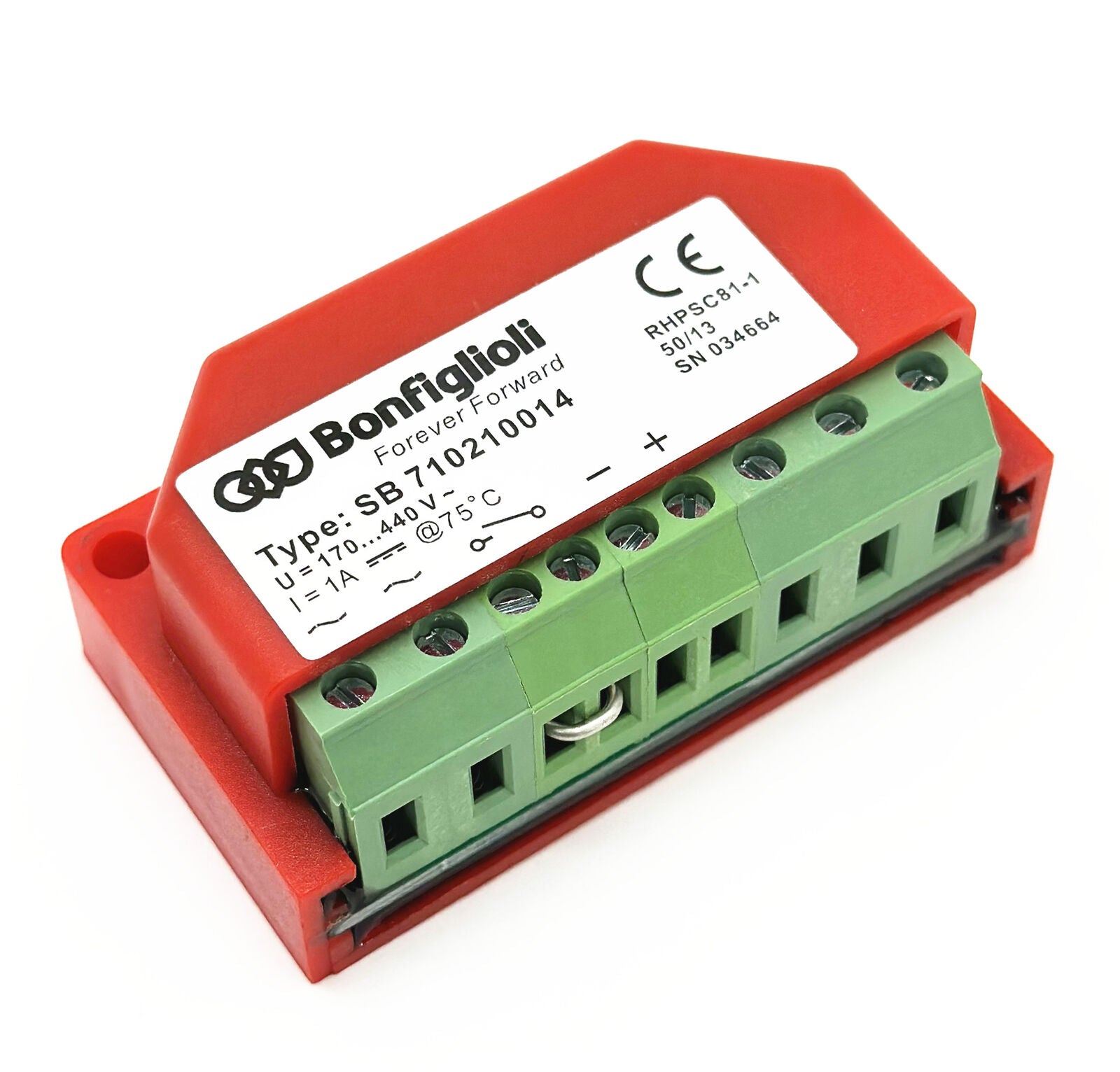 new Bonfiglioli TYPE SB 710210014 U=170-440V 1A Overexcitation rectifier - BONFIGLIOLI