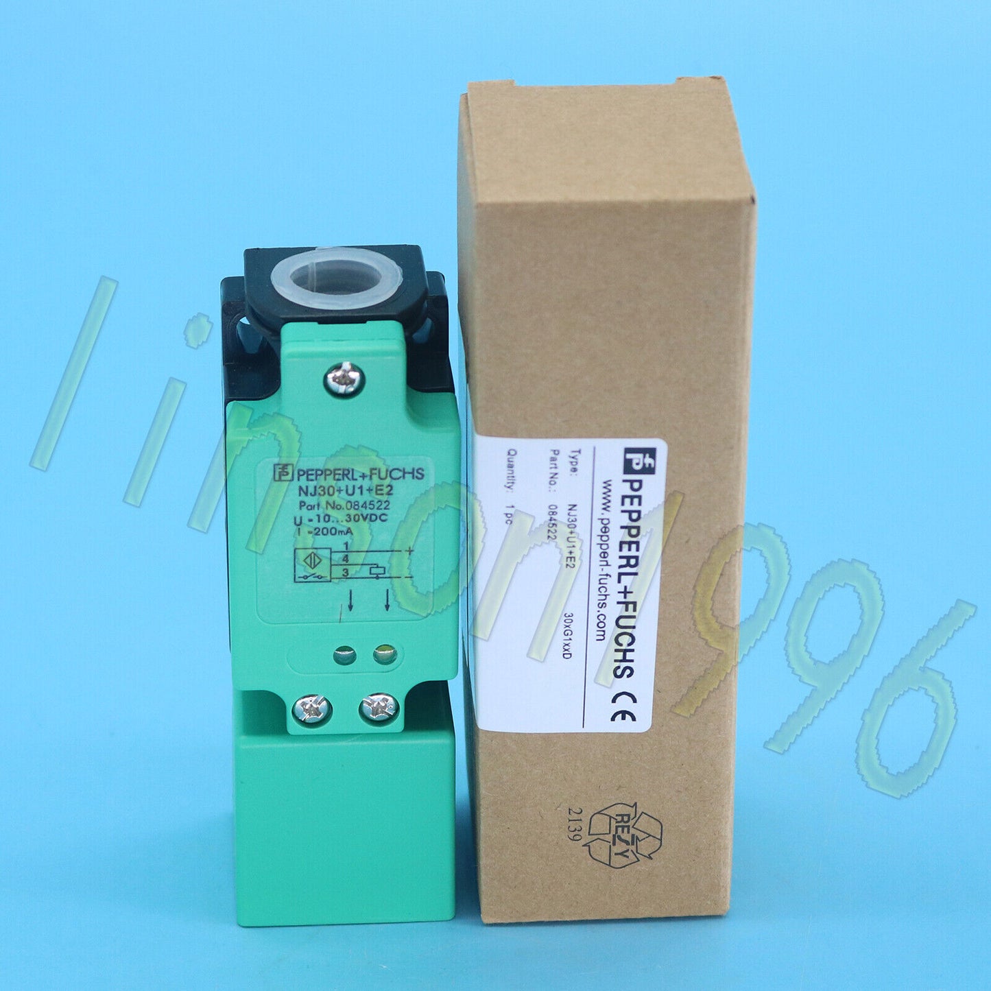 new ONE Pepperl+Fuchs NJ30U1E2 PROXIMITY SENSOR - PEPPERL+FUCHS