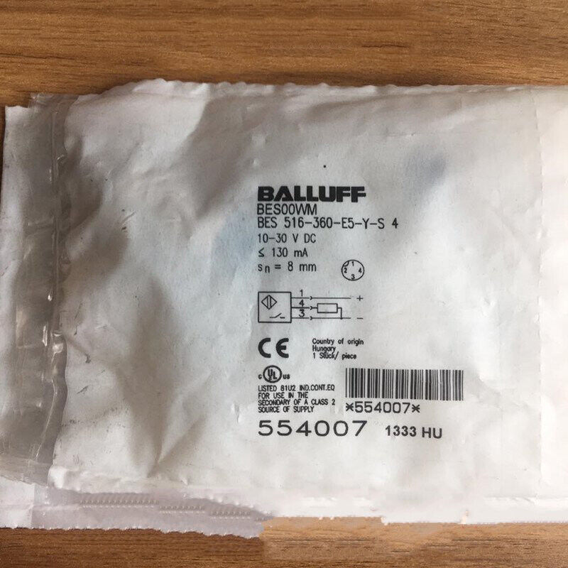 Balluff BES 516-360-E5-Y-S4 Proximity Sensor - BALLUFF