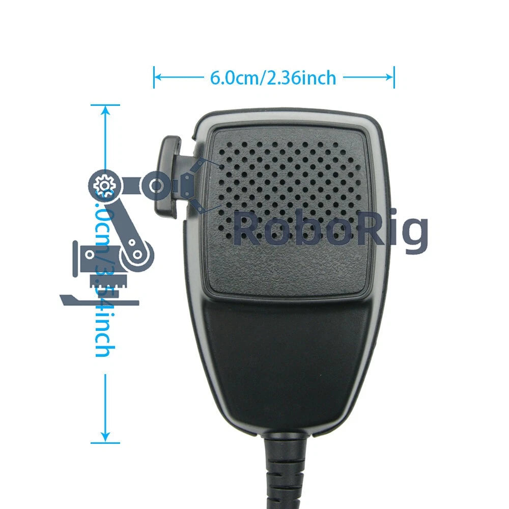 10PC 8pin HMN3596A Car Mobile Radio Speaker Mic for Motorola GM950 GM300 PRO5100