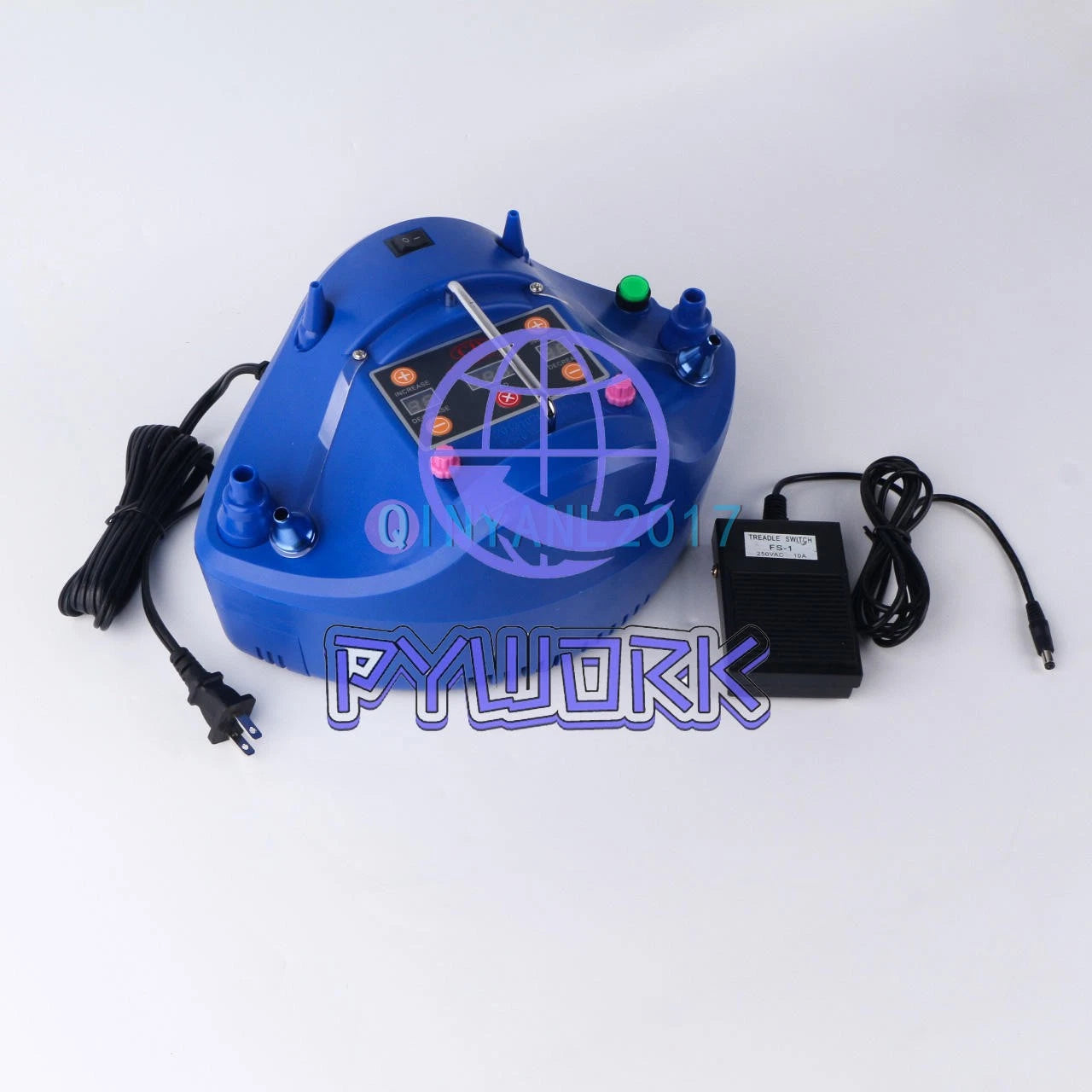 CD-608 Balloon Inflator with Digital Timer 220V Electric Precision Balloon Pump~
