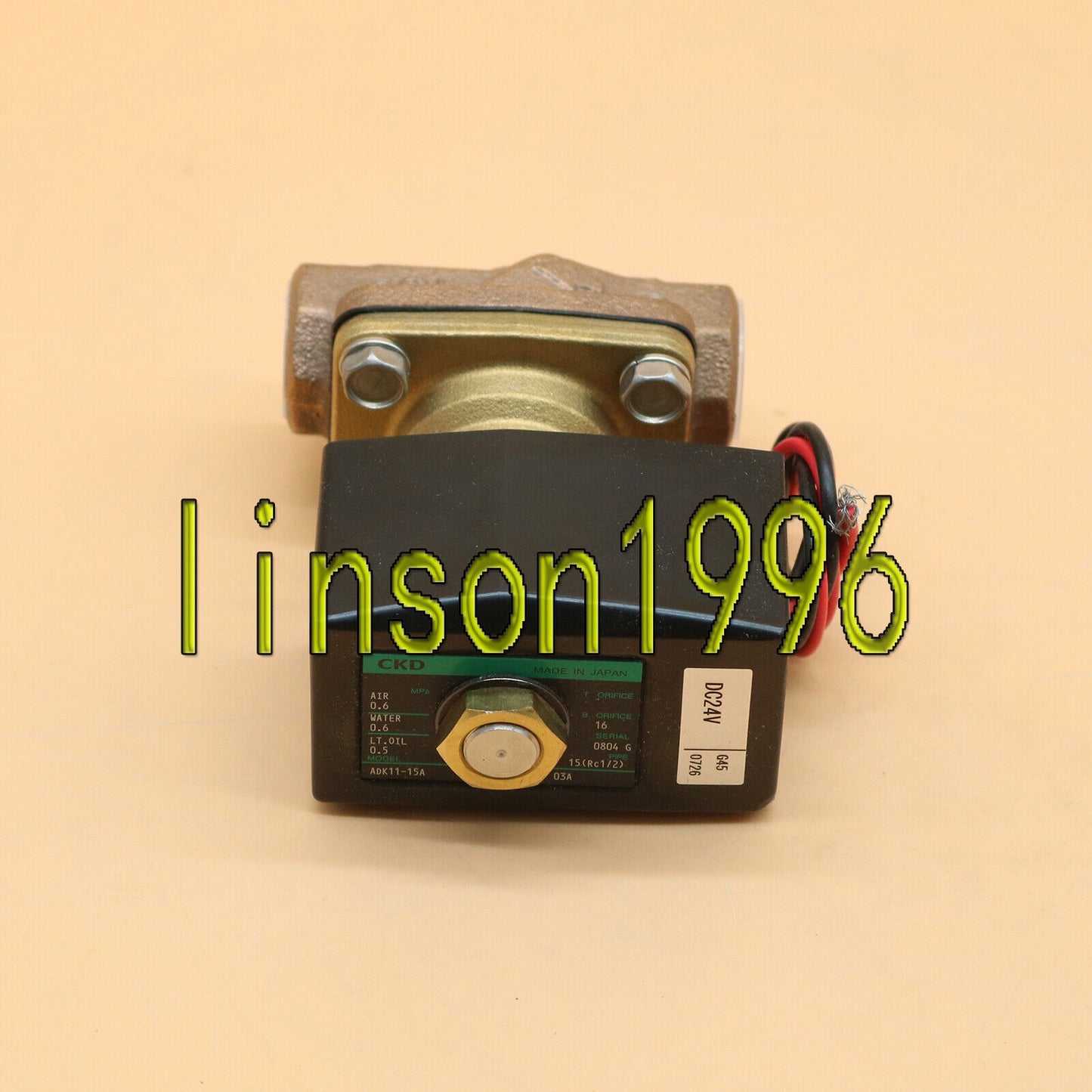 1PCS ADK11-15A-03A-DC24V Solenoid Valve - CKD