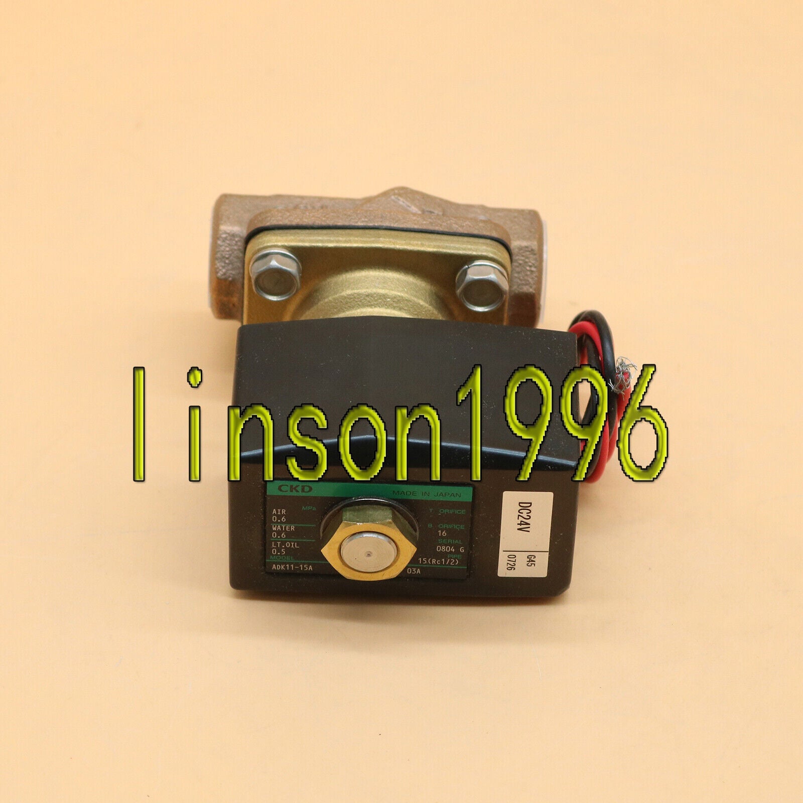 1PCS ADK11-15A-03A-DC24V Solenoid Valve - CKD