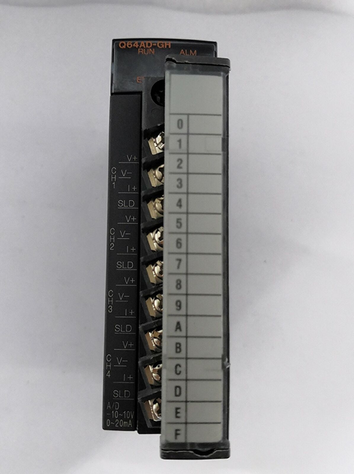 used Mitsubishi Q64AD-GH PLC Module Tested Good Condition - MITSUBISHI