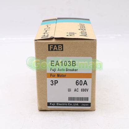 1Pcs Fuji Electric Auto Breaker EA103B 60A /