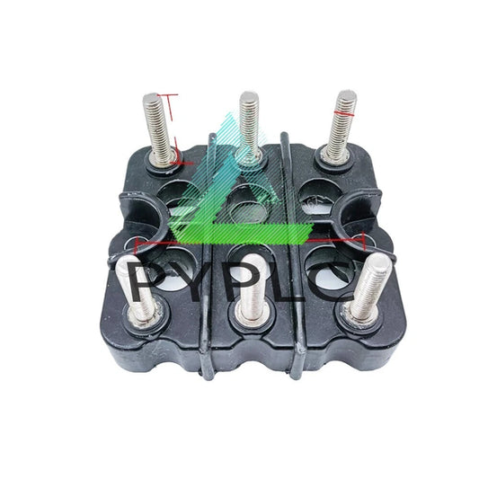 Three phase motor six hole terminal block DM160/180/225/250/280 terminal post
