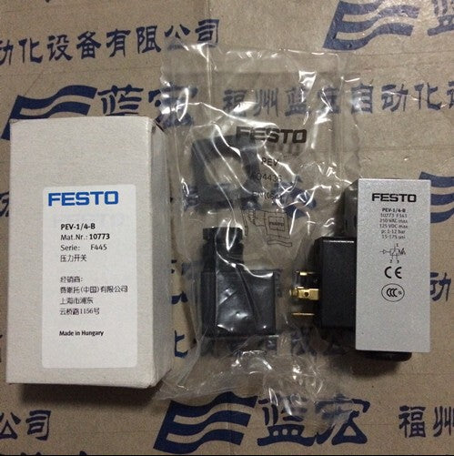 1PC  Festo PEV-1/4-B 10773 Pressure Switch