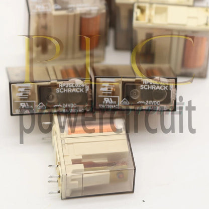 (10PCS) SCHRACK RP3SL024 24VDC Power Relay 6Pins