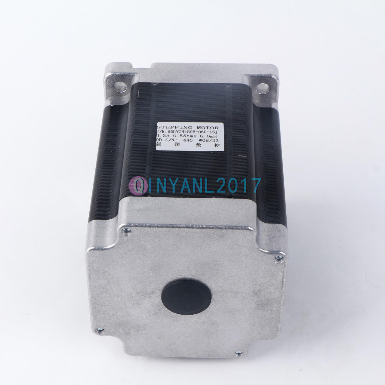new 2-Ph Stepper Motor 86BYGH450B-06D-15J Shaft 12.7mm with Slot 86BHH114-500A-32E - XYZ MOTOR