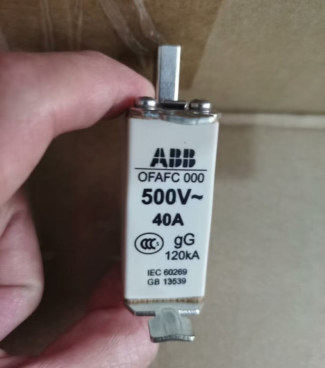 10PCS/1Box  ABB OFAFC000 OFAFC000GG40 40A Fuses In Box