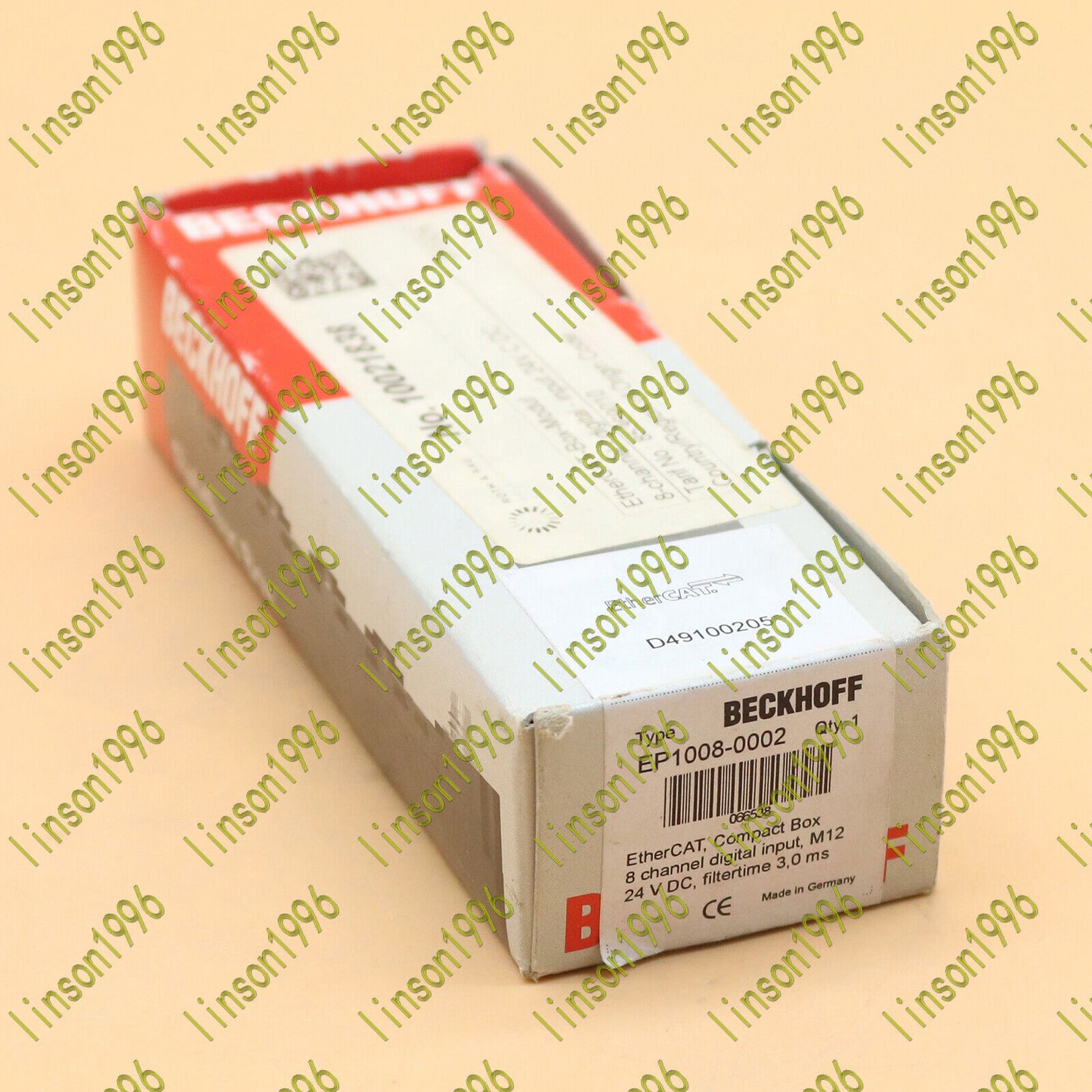 New For BECKHOFF EP1008-0002 Module in Box: Fast Delivery - BECKHOFF