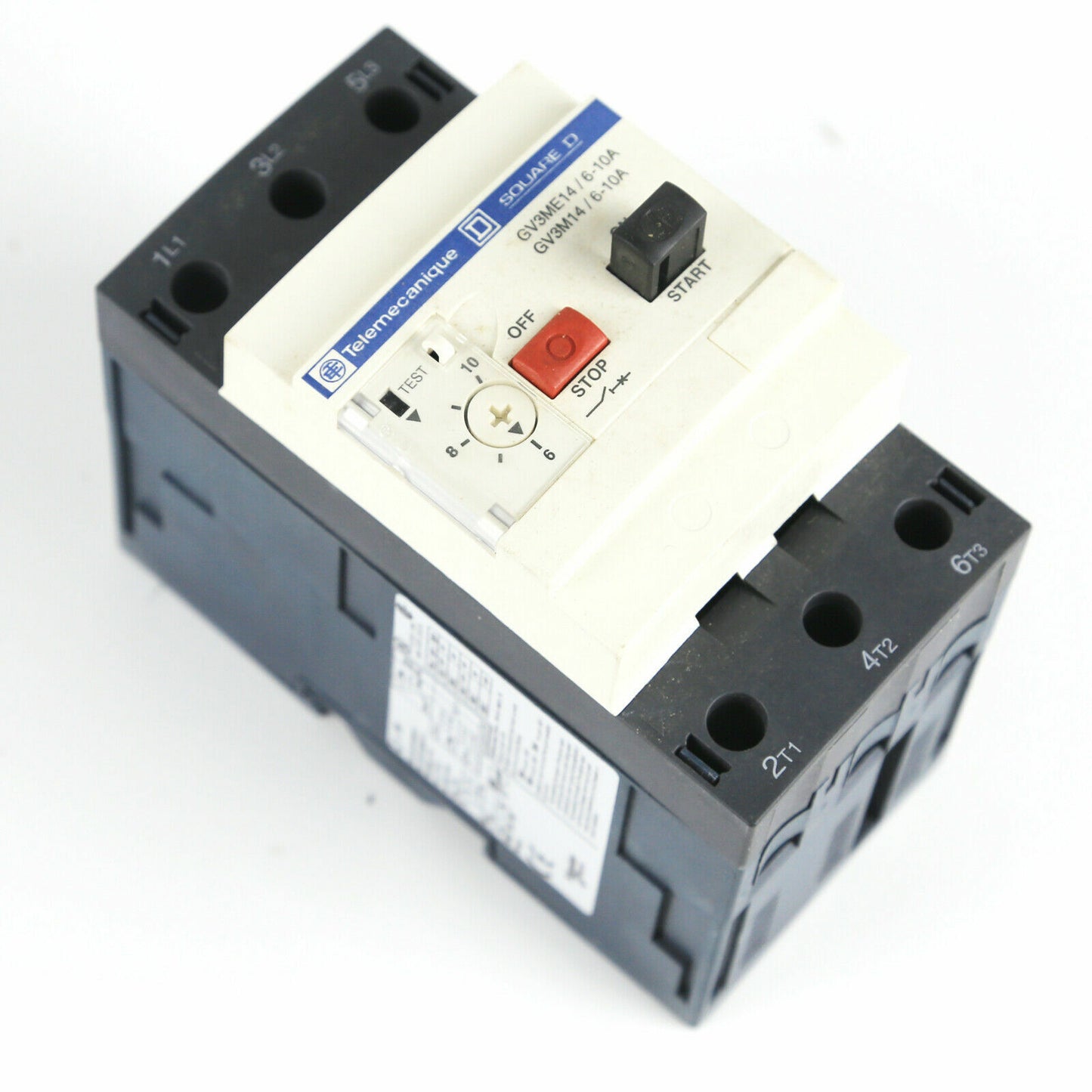 Schneider Motor Electric GV3ME14 6-10A 3-Phase 400V AC 10A Breaker - SCHNEIDER MOTOR ELECTRIC