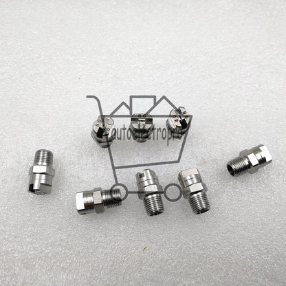 20 pieces 1/4" Flat Fan Spray Nozzle 25degrees Spray atomization cleaning nozzle