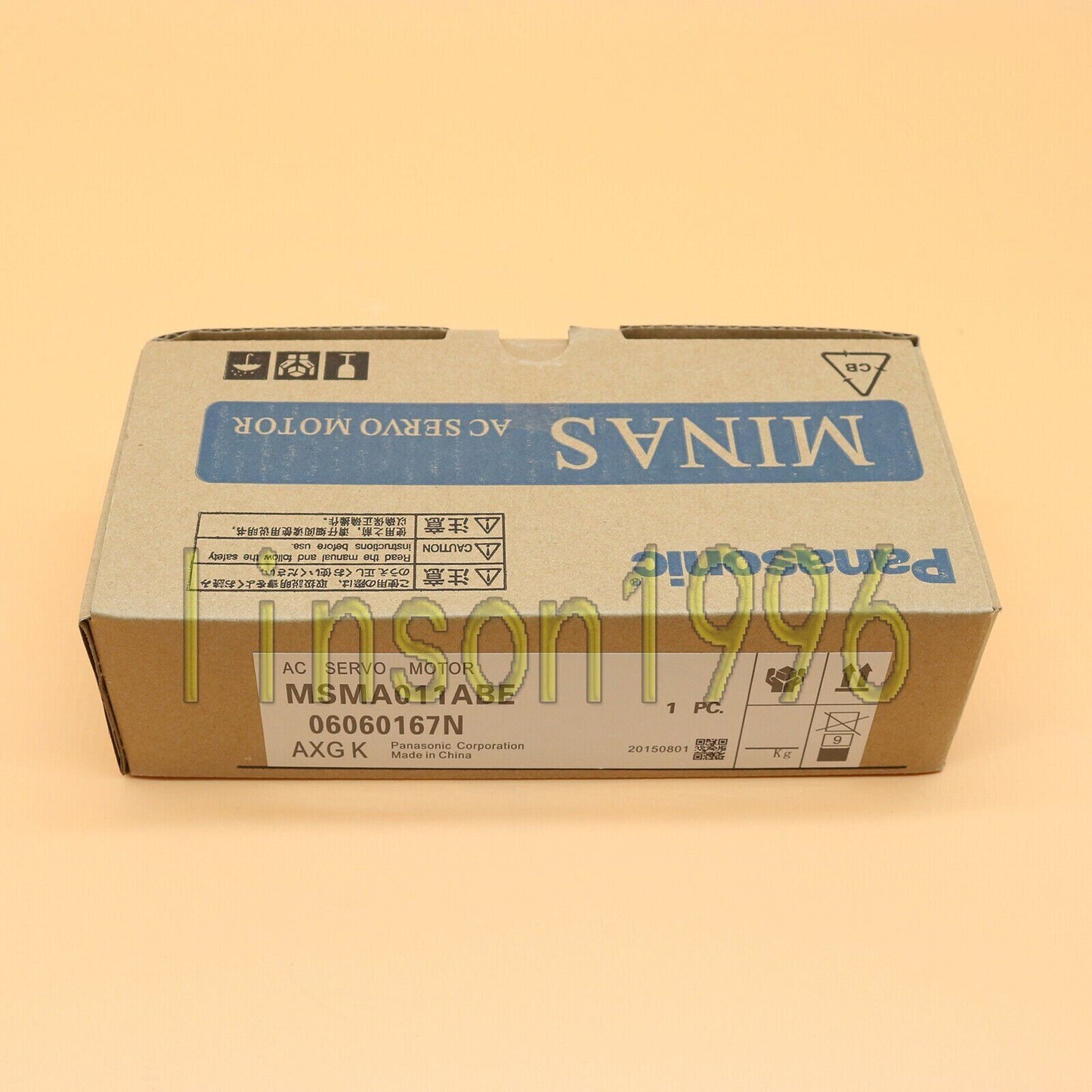 Panasonic MSMA011ABE AC Servo Motor, In-Box, One-Year Warranty - PANASONIC