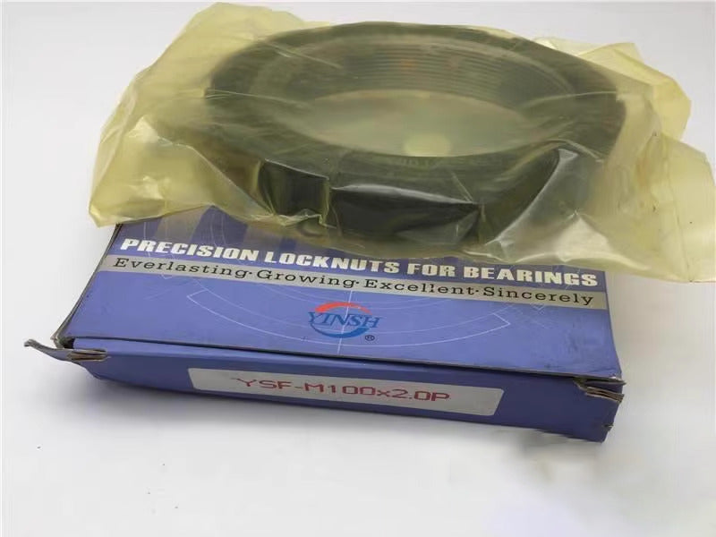 new 1PCS For Yinsh Precision Bearing Lock nut YSF-M100x2.0P - YINSH PRECISION BEARING