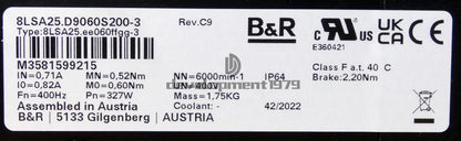 new 1PC B&R 8LSA25.D9060S200-3 servo motor - B&R