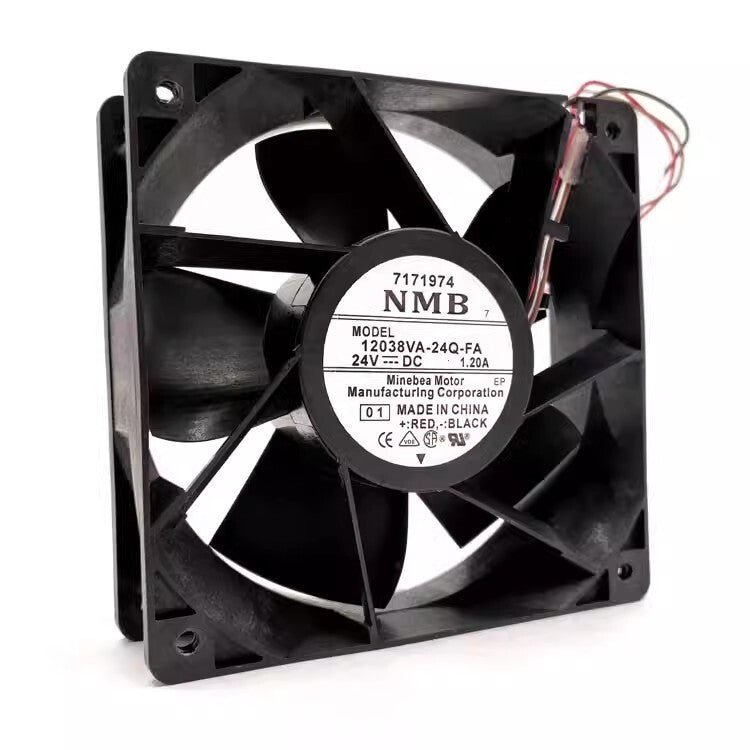 NMB 12038VA-24Q-FA 12038 DC24V 1.20A 12CM 4-Wire Inverter Cooling Fan