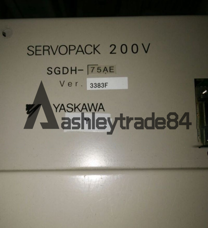 used 1PCS Yaskawa servo drive SGDH-75AE