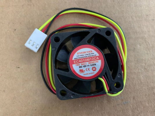 new EVERCOOL EC4010M12CA Mute cooling fan DC12V 0.07A 40*40*10mm 3wire
