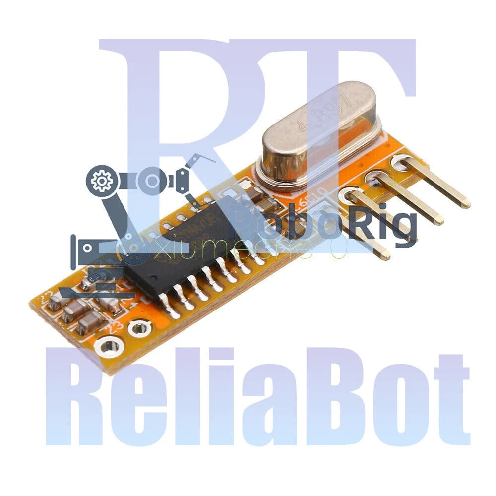5PCS 433Mhz RXB12 Superheterodyne Wireless Receiver Precise for Arduino/AVR