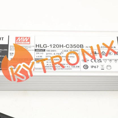1PCS Mean Well HLG-120H-C350B AC-DC Single Output LED Driver