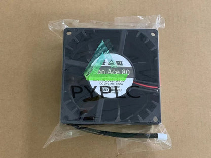 Sanyo 8038 8CM 9G0824G102 DC24V 0.56A 2-wire high-end inverter fan～