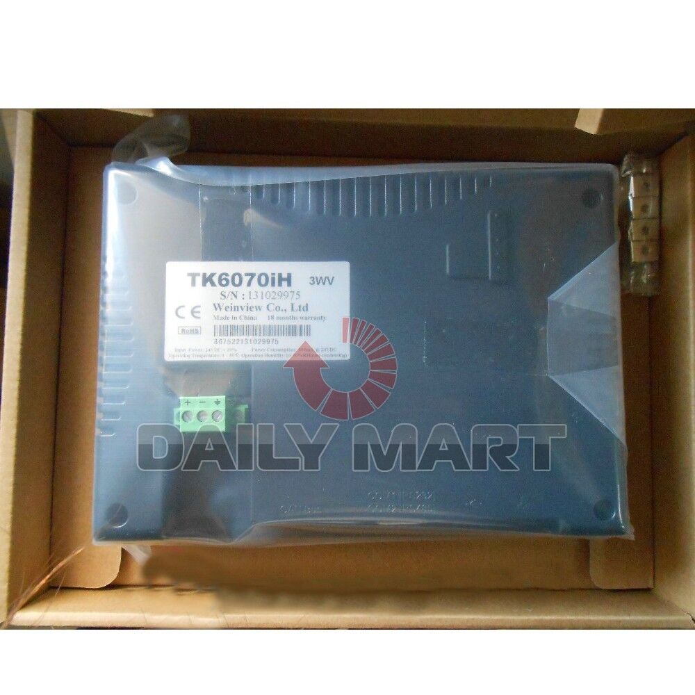 new WEINTEK WEINVIEW HMI TK6070IH 7" TOUCH PANEL DISPLAY TFT LCD,