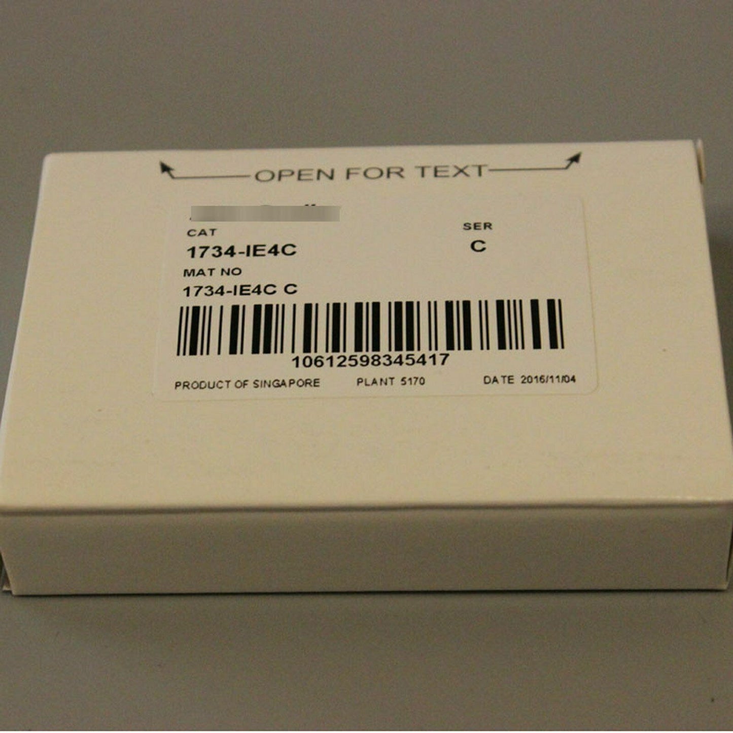 Allen Bradley 1734-IE4C 4 Point Analog Input Module - ALLEN BRADLEY