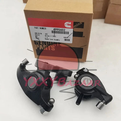 6Pcs Updated Rocker Arm Assembly Fits For 4995602 Cummins 98.5-18 5.9L 6.7L 24v