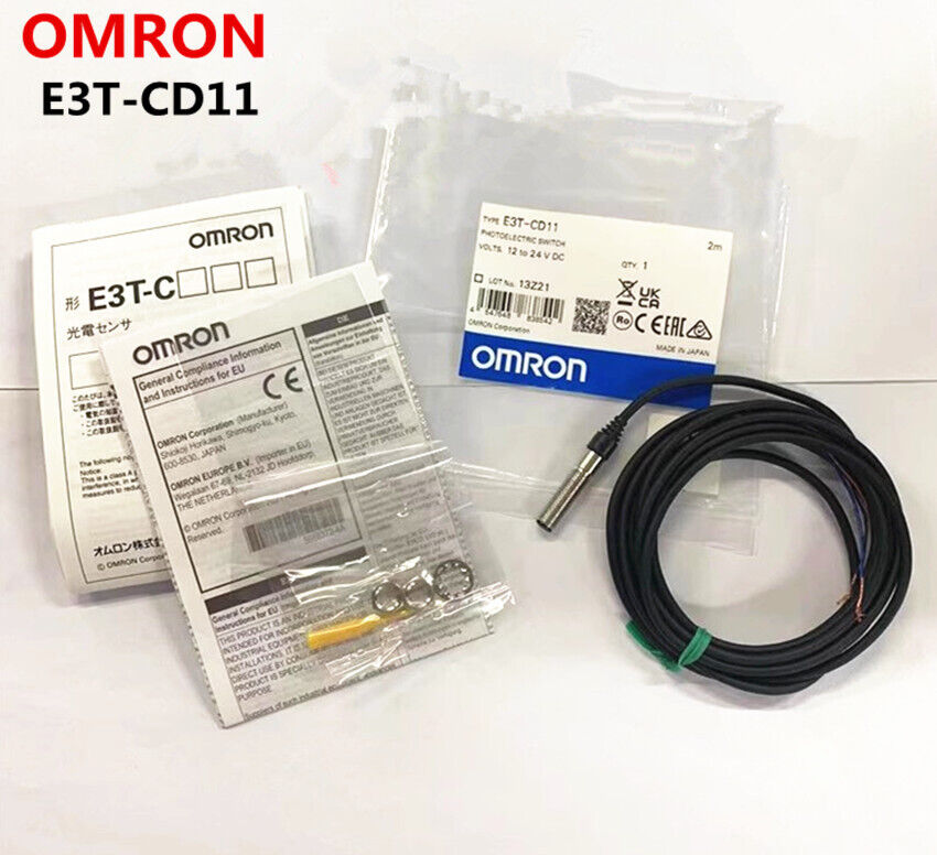 new 1pcs Omron E3T-CD11 2M Photoelectric Switch Sensor