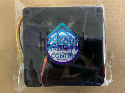 1PCS EVERCOOL EC7025L12ER 7cm 7025 12V 0.14A 3-wire cooling fan