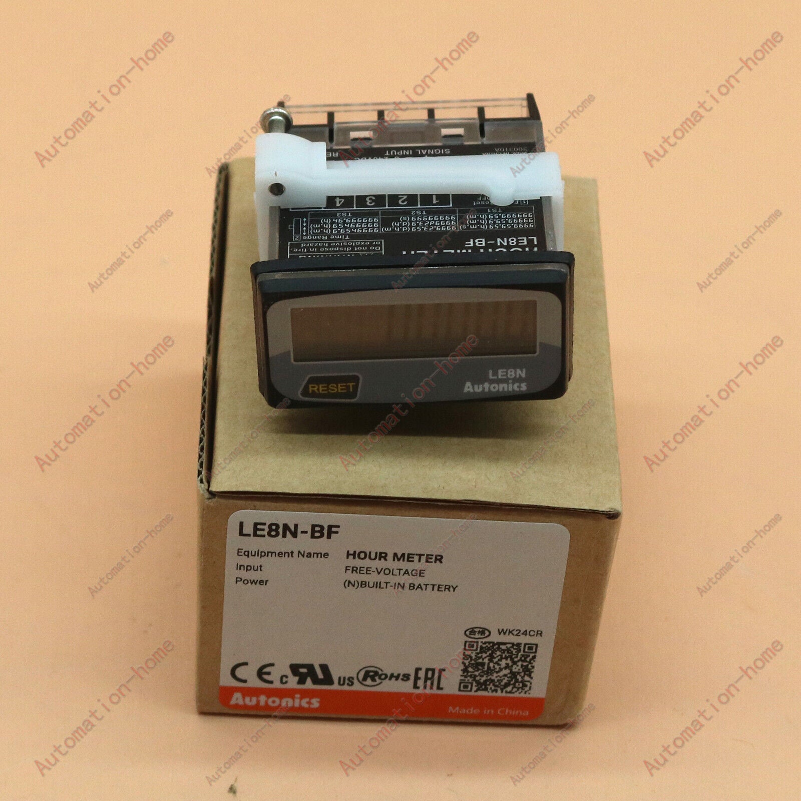 1PC LCD Digital Timer Indicator LE8N-BF - AUTONICS