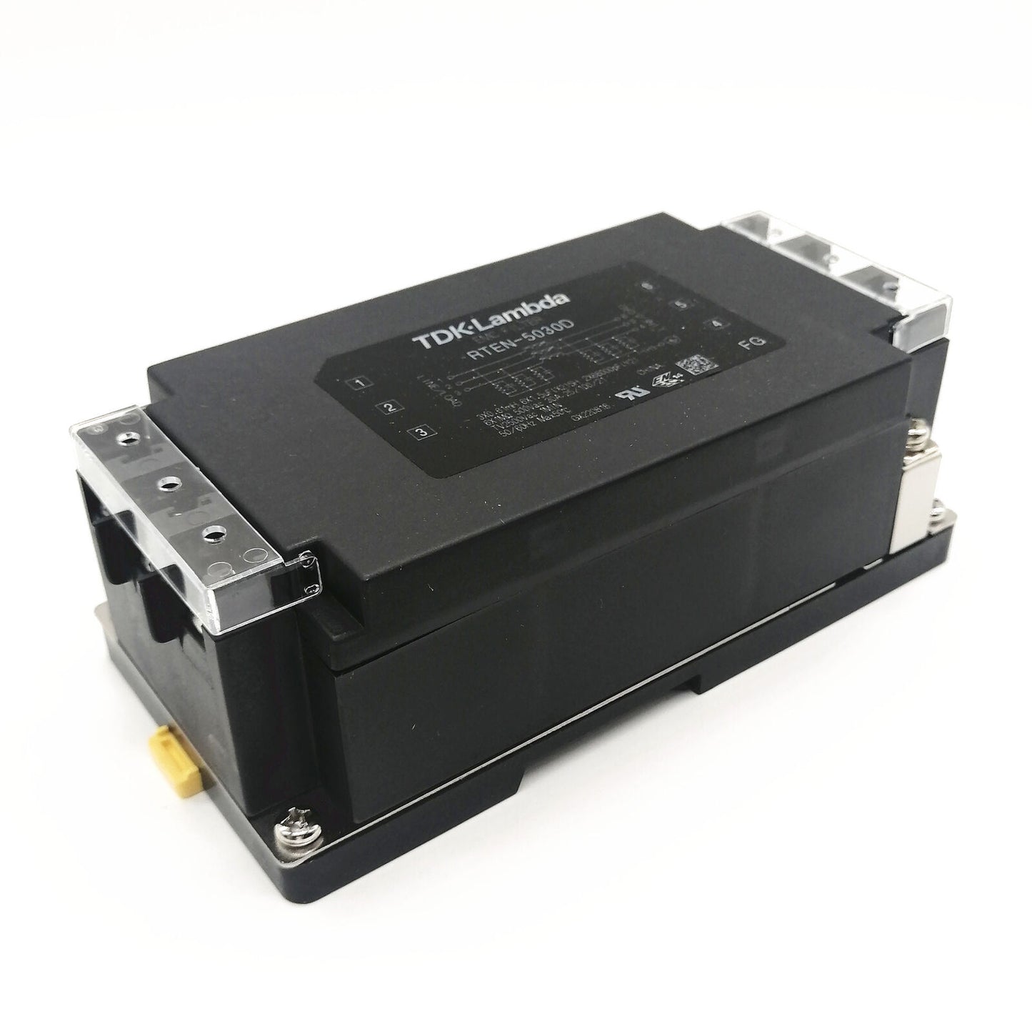 new 1pcs RTEN-5030D 30A TDK-Lambda Ultra-thin Three-phase Power Filter DIN RAIL - TDK-LAMBDA