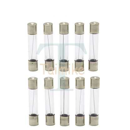 [10x] 3A 250V Fast Blow Fuse Glass Tube Fuse 3 Amp Fuse 6X30mm