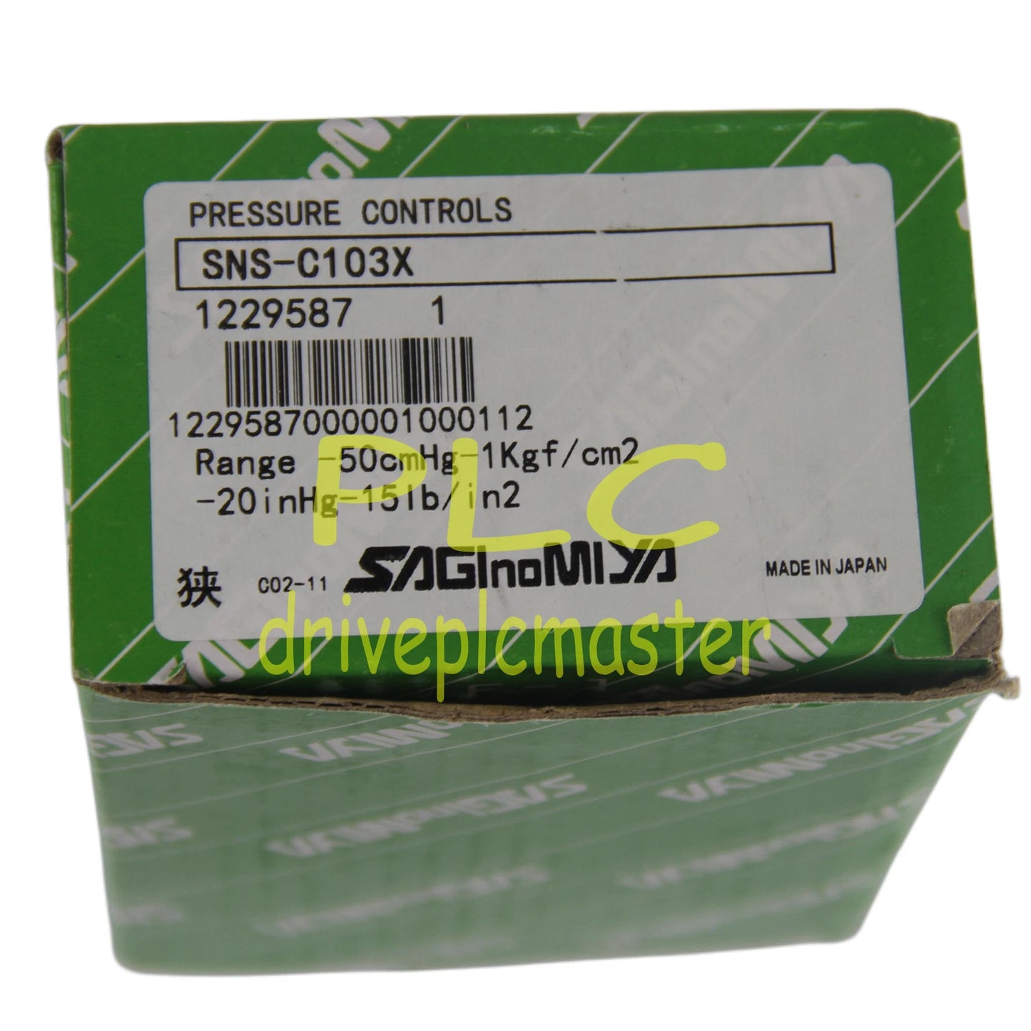SAGINOMIYA Pressure Switch SNS-C103X #dr