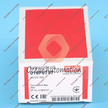 018F6757 SOLENOID COIL DANFOSS 24V 18W