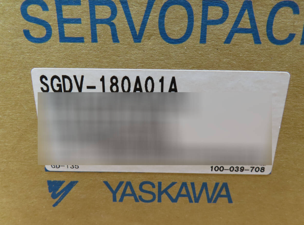 Yaskawa SGDV-180A01A SERVOPACK | High-Efficiency Industrial Motor Controller | 180V, 1A, 180W | Compact Design | 1.8kg - YASKAWA