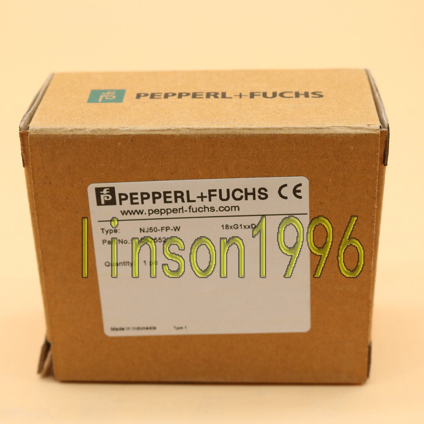 New 1PC Pepperl+ Fuchs NJ50-FP-W Inductive Sensor - PEPPERL+ FUCHS