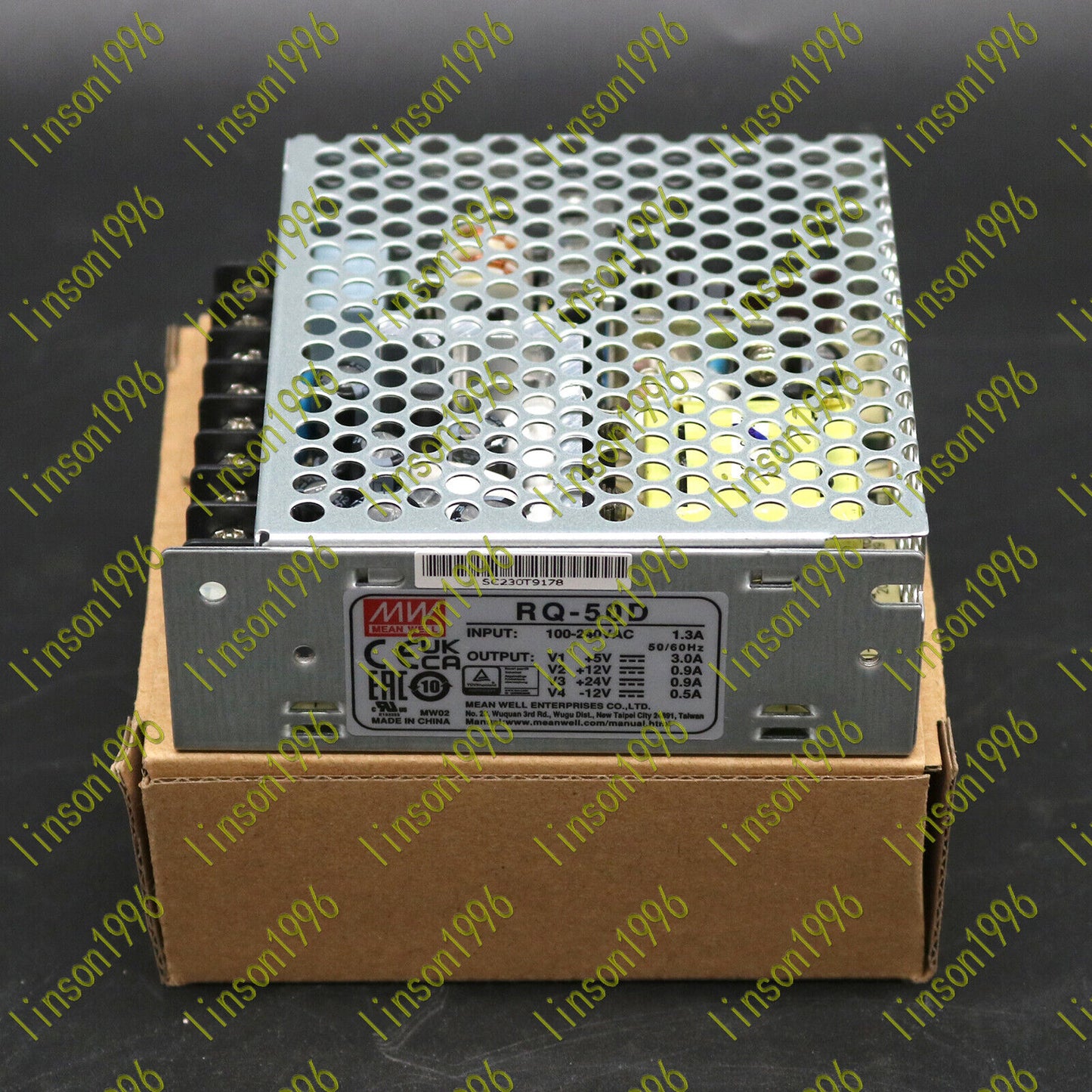 MEAN WELL RQ-50D Switching Power Supply - MEAN WELL