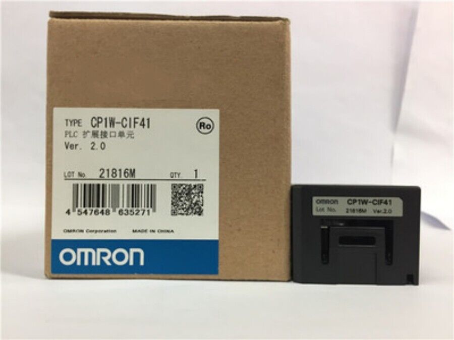 Efficient and compact OMRON CP1W-CIF41 PLC module for industrial automation needs - OMRON