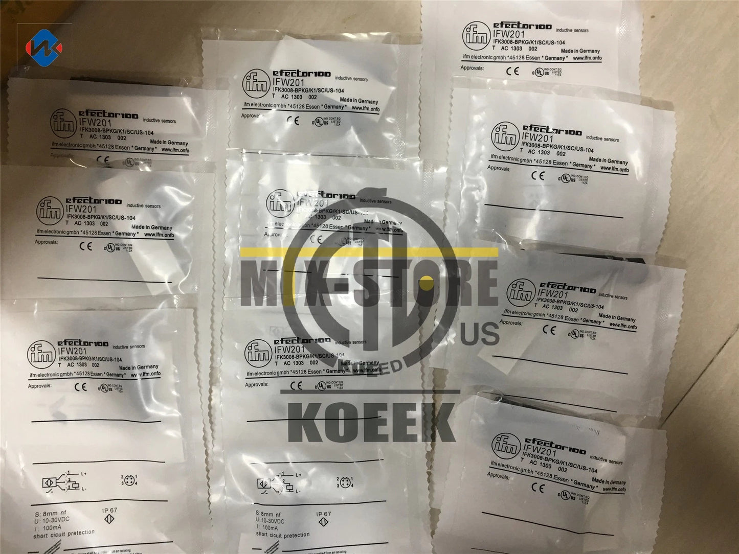 1PCS ones IFM IFW201 Sensor&Proximity Switch