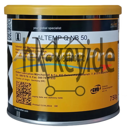 1Pcs KLUBER Lub. ALTEMP Q NB 50 Grease 750g ( 26.5 oz) QNB50 SAFE RELIABLEVV