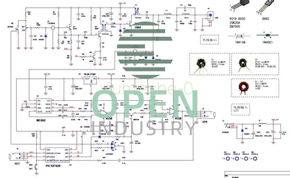 PIC Version 8W Super RM RockMite QRP CW Transceiver HAM Radio Shortwave Kits