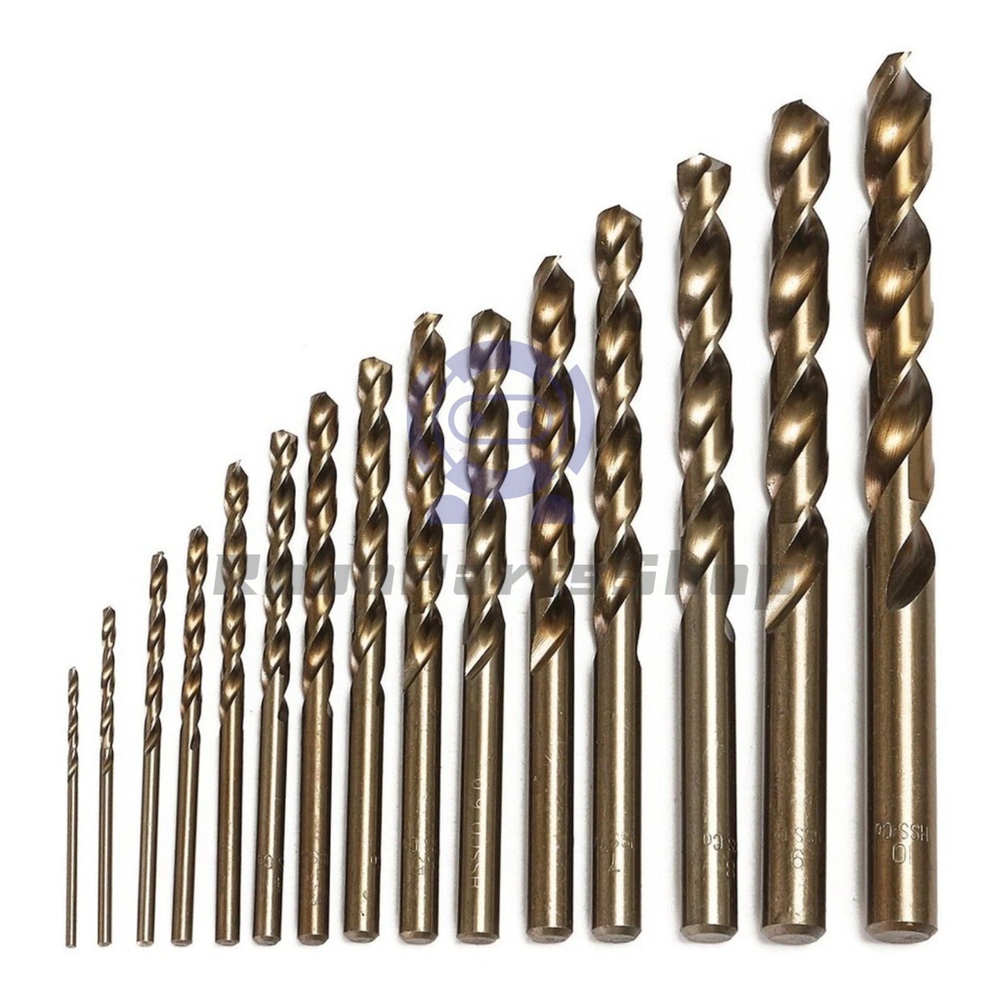 For Stainless Steel Strong Hard Metals HSS Cobalt Jobber Drill Bits Split Point