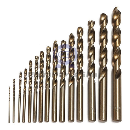 For Stainless Steel Strong Hard Metals HSS Cobalt Jobber Drill Bits Split Point